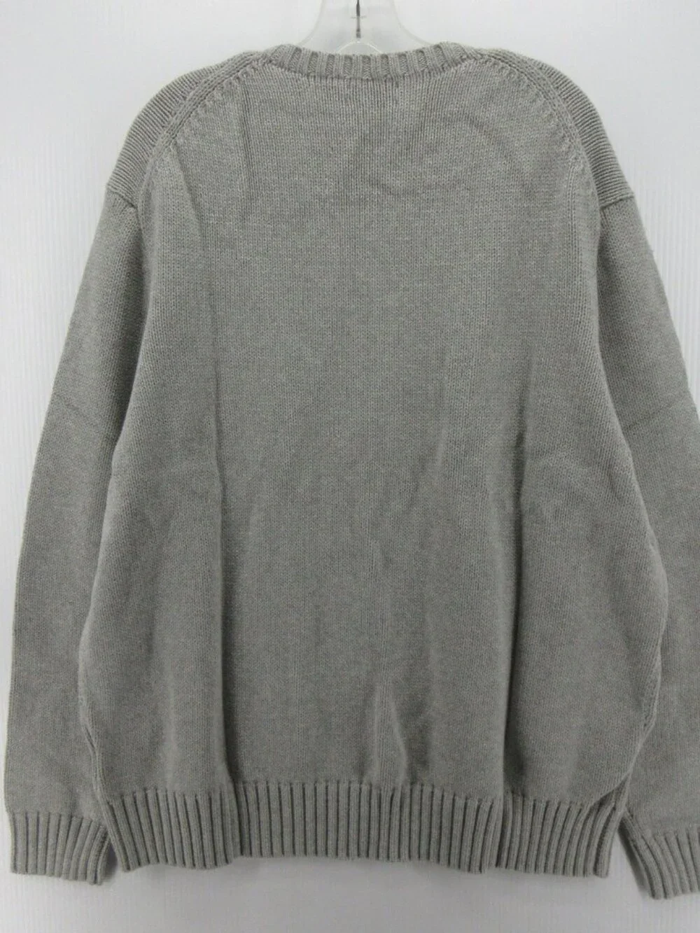 Polo Ralph Lauren Sweater 2XB Spell Out Pullover Ribbed Chunky Knit